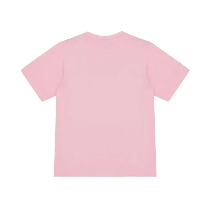 Cute Rabbits Print Cotton T-shirt